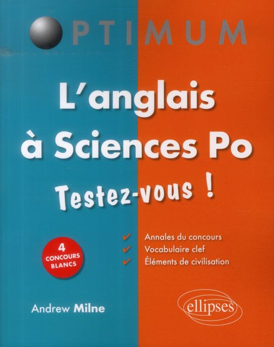 Emprunter L'anglais à Sciences Po. Testez-vous ! livre