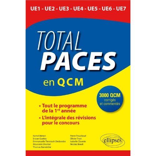 Emprunter Total PACES en 3000 QCM livre