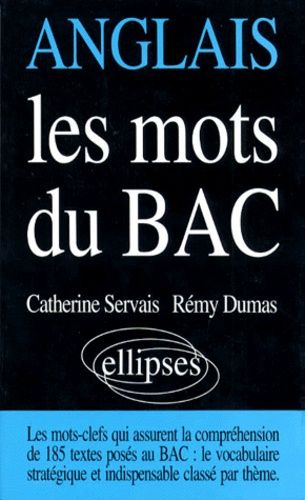 Emprunter ANGLAIS. Les mots du bac livre