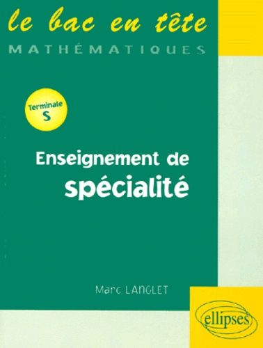 Emprunter Enseignement de spécialité. [terminale S livre