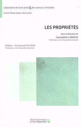 Emprunter Les propriétés livre