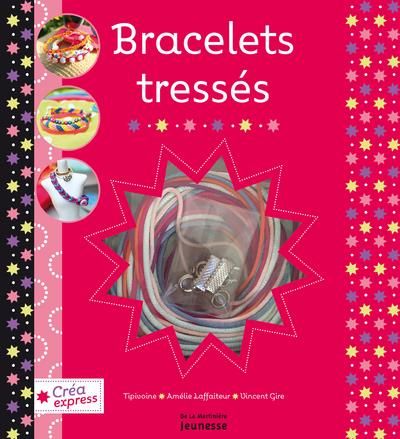 Emprunter Bracelets tressés. Ce coffret contient 6 cordons en satin %3B 2 anneaux, 2 fermoirs à griffes en métal livre