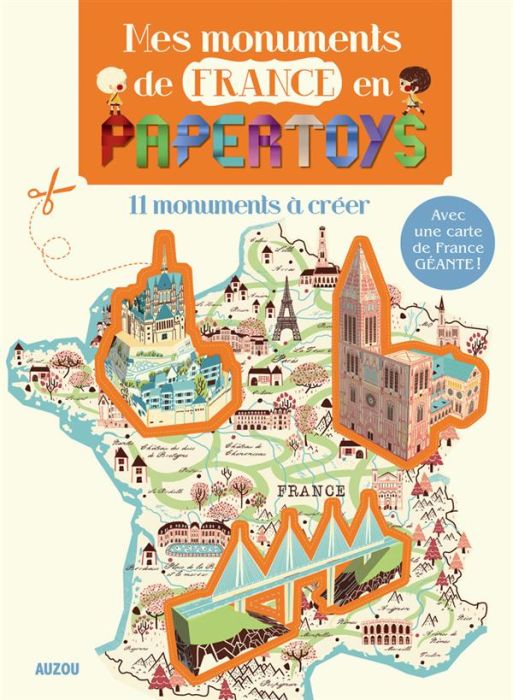 Emprunter Mes monuments de France en papertoys livre