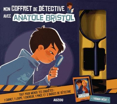 Emprunter Mon coffret de détective avec Anatole Bristol + accessoires. Contient : 1 cartnet, 1 loupe, 1 encreu livre