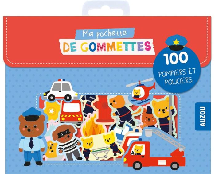 Emprunter Ma pochette de gommettes. 100 pompiers et policiers livre