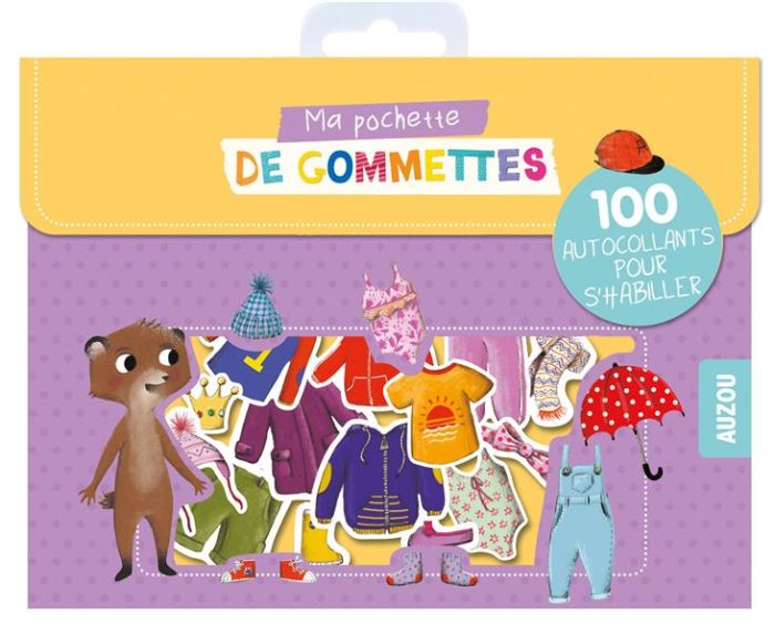 Emprunter Ma pochette de gommettes. 100 autocollants pour s'habiller livre