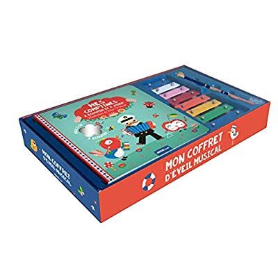 Emprunter Mon coffret d'éveil musical . Mes comptines à écouter et à jouer avec un xylophone, avec 1 CD audio livre