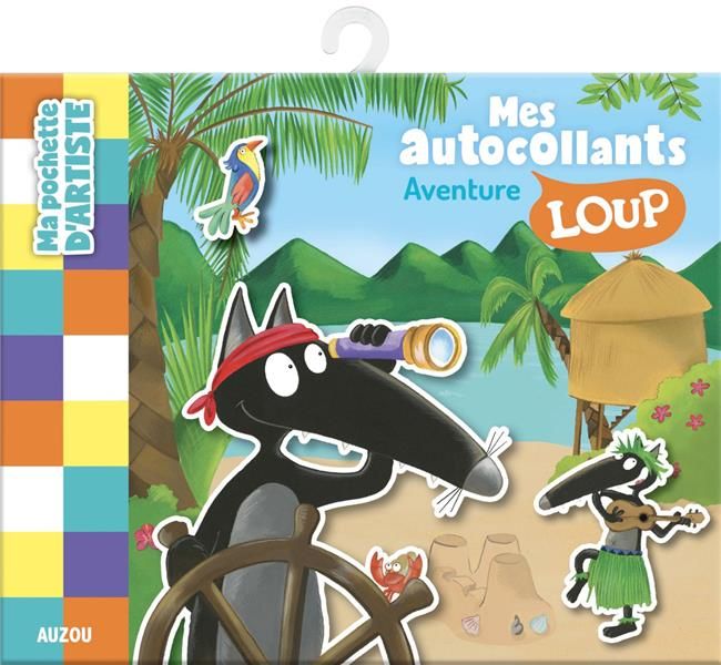 Emprunter MA POCHETTE D'ARTISTE - MA POCHETTE D'AUTOCOLLANTS LOUP - AVENTURE livre