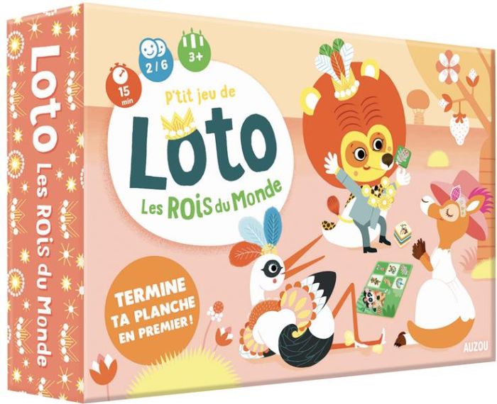 Emprunter P'TITS JEUX - P'TIT JEU DE LOTO - LES ROIS DU MONDE livre