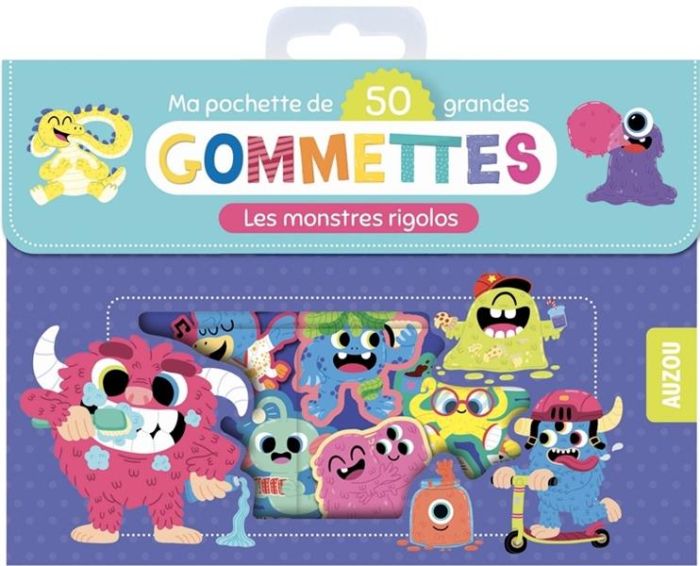 Emprunter Ma pochette de 50 grandes gommettes. Les monstres rigolos livre