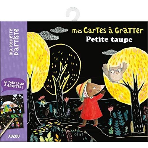 Emprunter Mes cartes à gratter Petite taupe. 10 tableaux à gratter avec un crayon en bois inclus livre