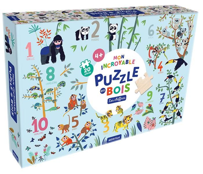 Emprunter MON INCROYABLE PUZZLE EN BOIS - LES CHIFFRES livre