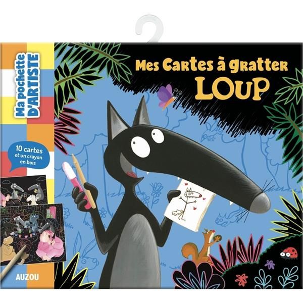 Emprunter MA POCHETTE D'ARTISTE - MES CARTES A GRATTER LOUP livre