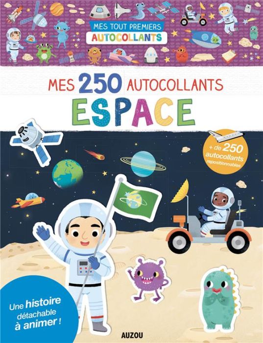 Emprunter Mes 250 autocollants espace. + de 250 autocollants repositionnables livre