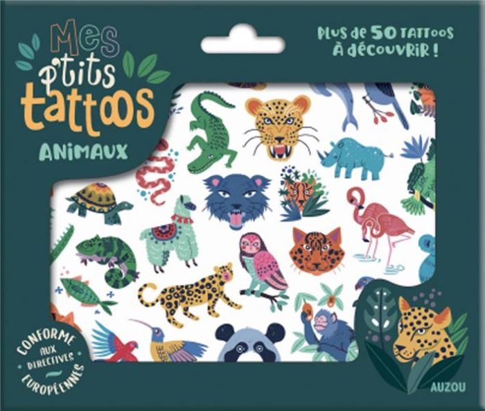 Emprunter MES P'TITS TATTOOS - ANIMAUX livre