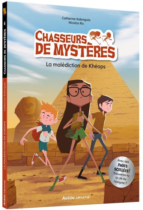 Emprunter Chasseurs de mystères Tome 4 : La malédiction de Khéops livre