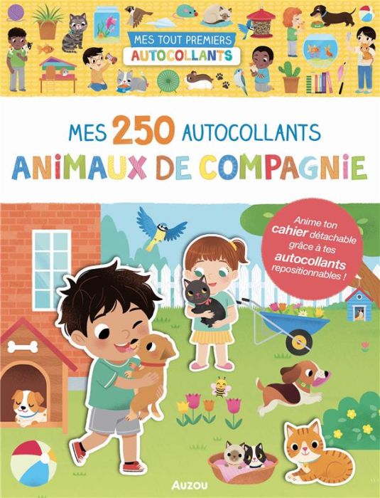 Emprunter Mes 250 autocollants animaux de compagnie livre