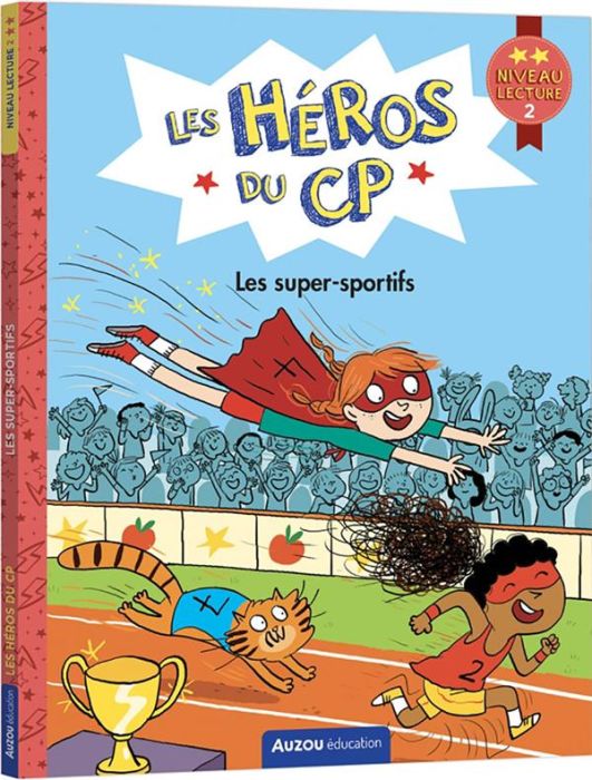 Emprunter Les héros du CP : Les super-sportifs. Niveau lecture 2 livre