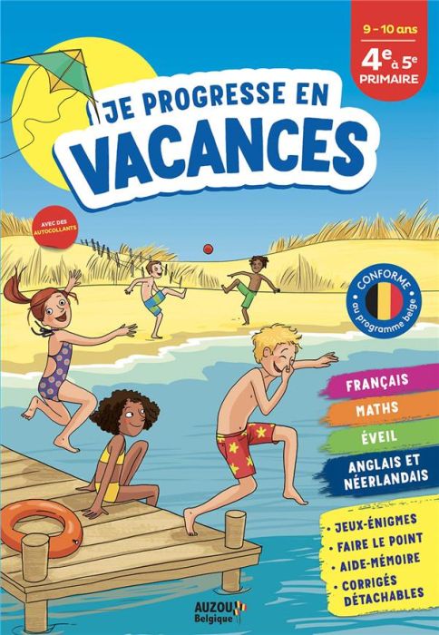 Emprunter JE PROGRESSE EN VACANCES - 4E À 5E PRIMAIRE livre