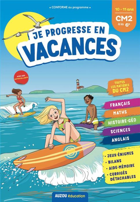 Emprunter Je progresse en vacances du CM2 à la 6e livre