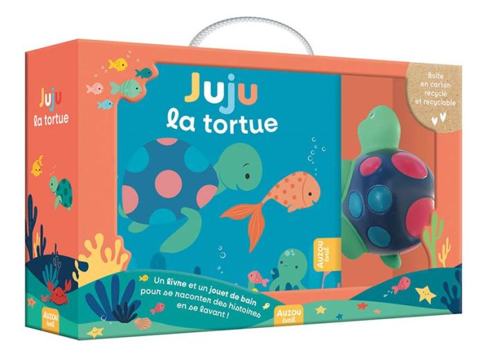 Emprunter Coffret Juju la tortue. Avec 1 jouet offert livre