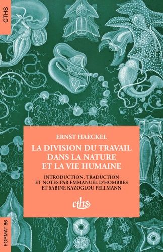 Emprunter La division du travail dans la nature et la vie humaine livre