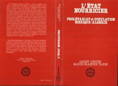 Emprunter L'Etat nourricier, prolétariat et population Mexique/Algérie livre