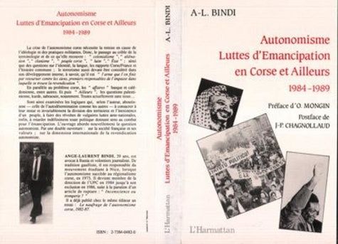 Emprunter Autonomisme, luttes d'émancipation en Corse et ailleurs (1984-1989) livre