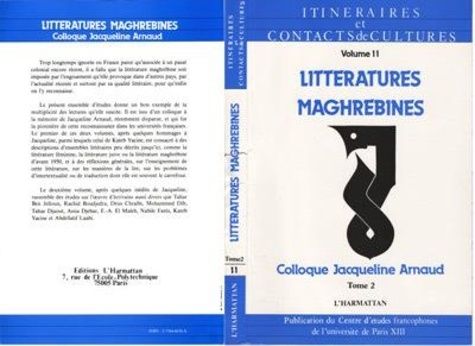 Emprunter Itinéraires et contacts de cultures N° 2 : Littératures maghrébines livre