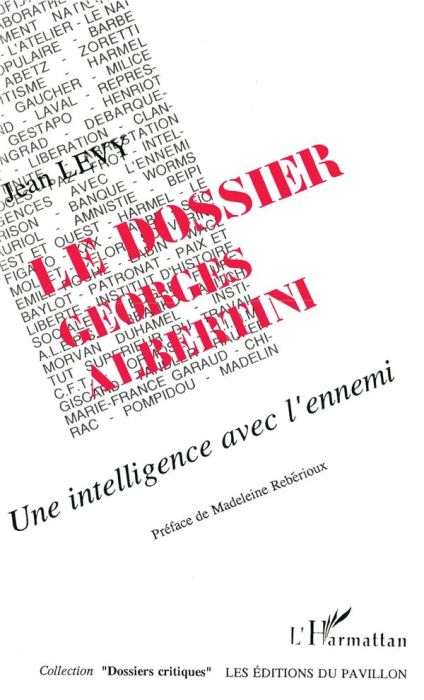 Emprunter Le dossier Georges Albertini livre