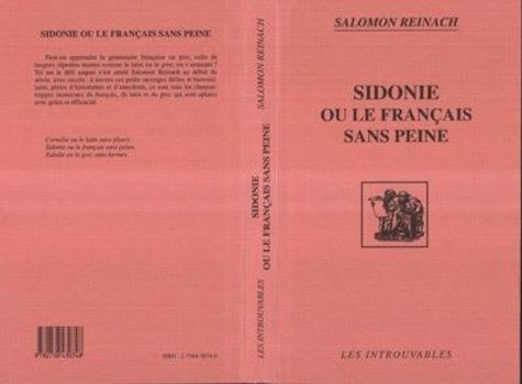 Emprunter SIDONIE OU LE FRANCAIS SANS PEINE livre