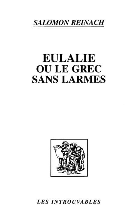 Emprunter EULALIE OU LE GREC SANS LARMES livre