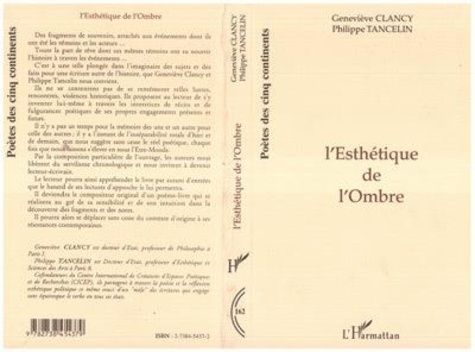 Emprunter L'esthétique de l'ombre livre