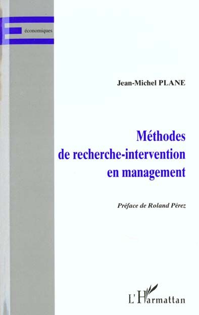 Emprunter Méthodes de recherche-intervention en management livre