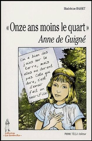 Emprunter Onze ans moins le quart. Anne de Guigné (1911-1922) livre