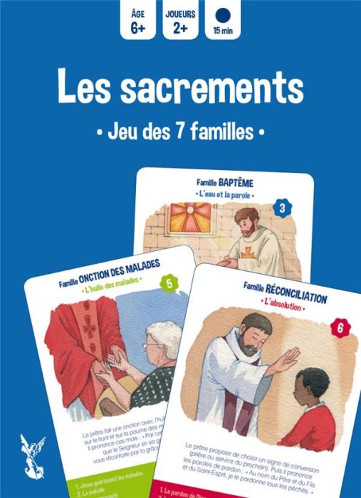 Emprunter Les sacrements. Jeu des 7 familles livre