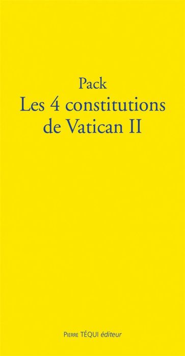 Emprunter Les 4 constitutions du Vatican - Pack livre