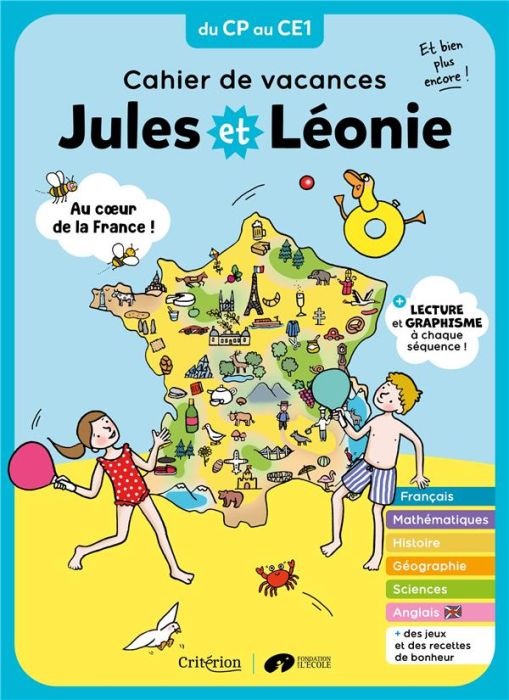 Emprunter Cahier de vacances Jules et Léonie du CP au CE1. Au coeur de la France livre