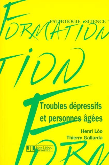 Emprunter Troubles dépressifs et personnes âgées livre