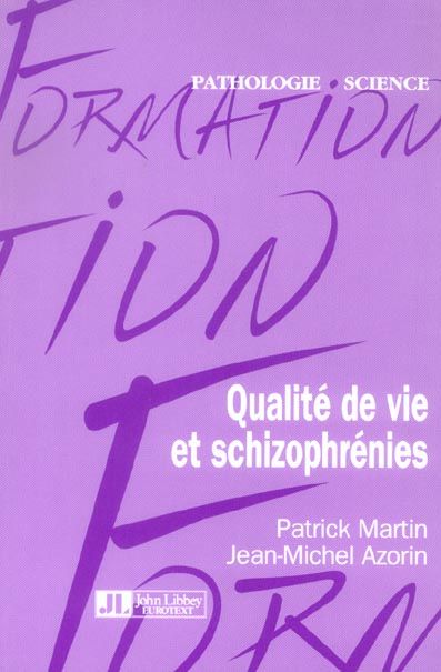 Emprunter Qualité de vie et schizophrénie livre