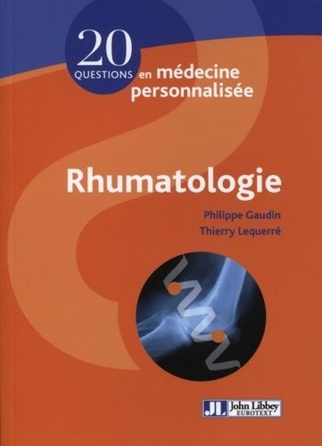 Emprunter Rhumatologie livre