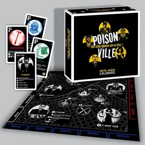 Emprunter POISON VILLE - LE JEU DE LA SERIE NOIRE - QUEL GANG REGNERA SUR LA VILLE ? livre