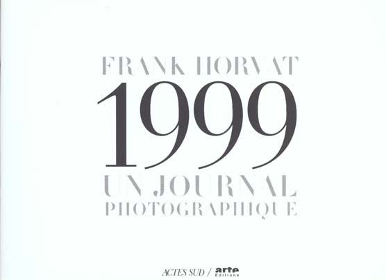 Emprunter 1999, un journal photographique livre