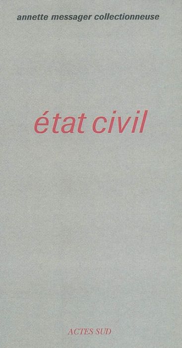 Emprunter Etat civil livre