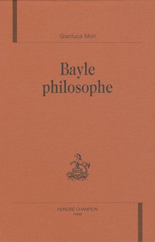 Emprunter BAYLE PHILOSOPHE. livre