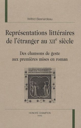 Emprunter REPRESENATIONS LITTERAIRES DE L'ETRANGER AU XIIE SIECLE livre