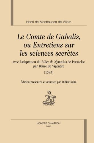 Emprunter LE COMTE DE GABALIS OU ENTRETIENS SUR LES SCIENCES SECRETES livre