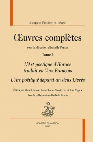 Emprunter OEUVRES COMPLETES T1. L'ART POETIQUE D'HORACE livre