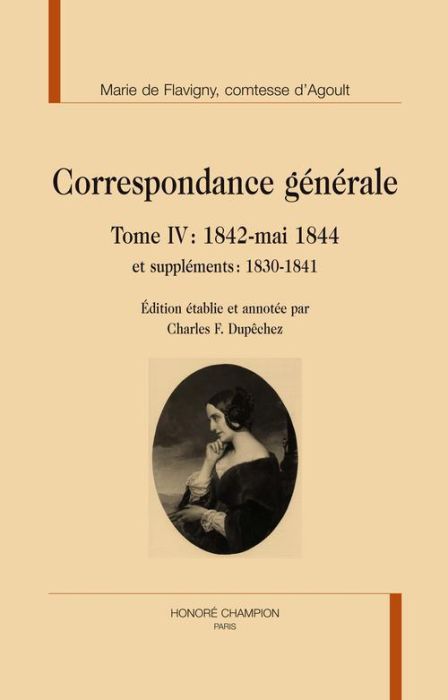 Emprunter CORRESPONDANCE GENERALE T. IV : 1842-MAI 1844 ET SUPPLEMENTS : 1830-1841 livre