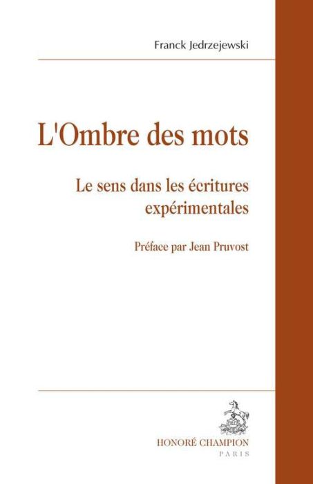 Emprunter L'OMBRE DES MOTS livre